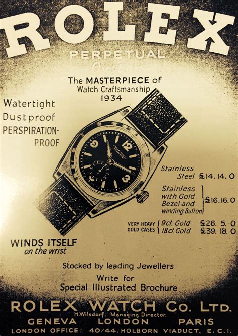 rolex manifesto pubblicitario vintage|vintage rolex commercials.